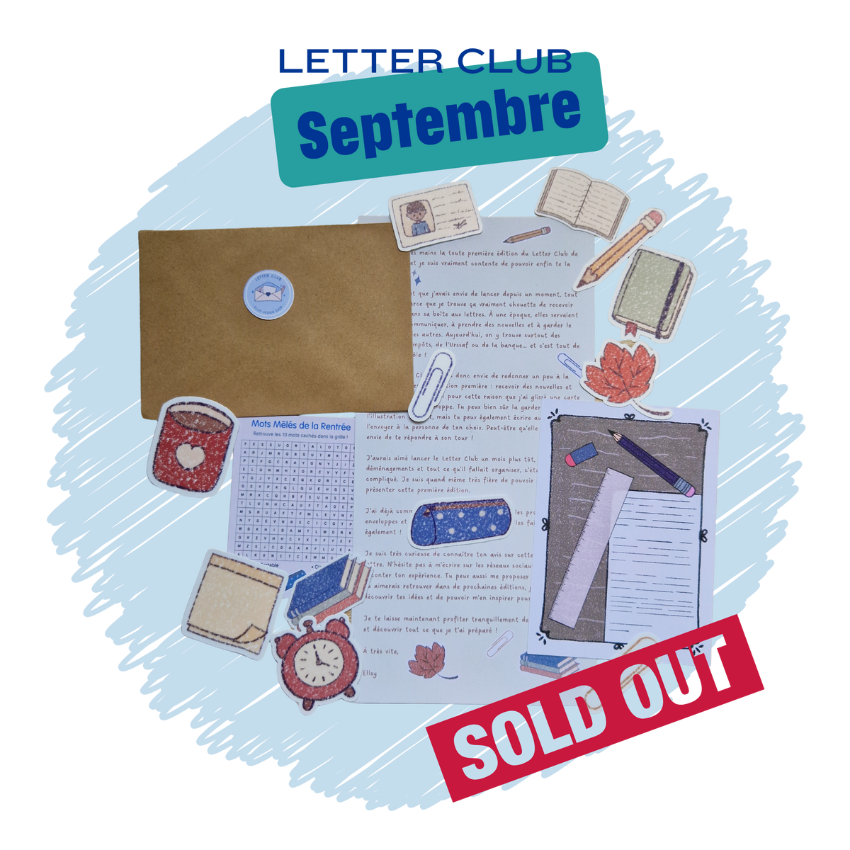 📮 Letter Club – Édition de septembre