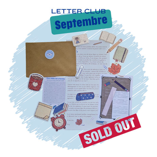 📮 Letter Club – Édition de septembre