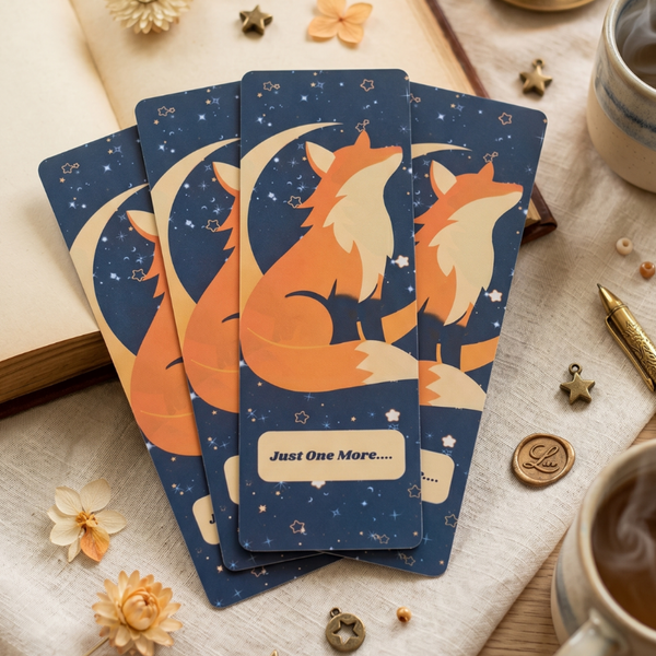 Marque-page illustré – Renard